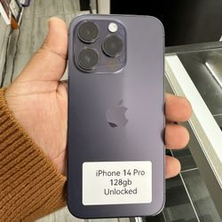 iPhone 14 Pro 128GB Unlocked Cash Or $50 Down
