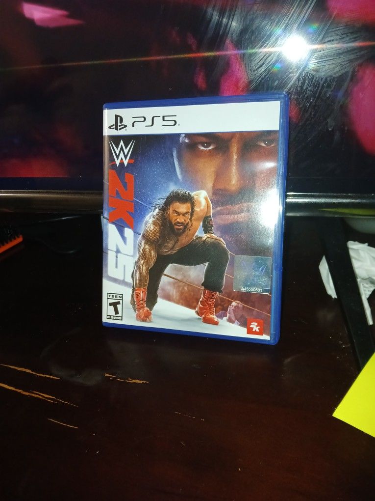 Wwe 2k25 Brand New Never Used Just Got It Yesterday Have To Pick It Up ASAP