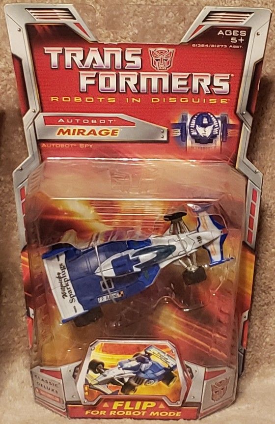 Hasbro Transformers Classic Deluxe: Mirage Action Figure