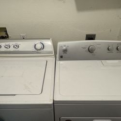 FREE WORKING Washer & ELECTRIC Dryer!