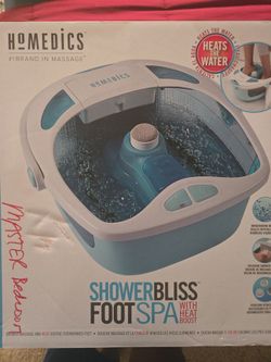 Brand new Homedics  ShowerBliss FootSpa with Heat Bpost