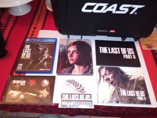 PS4 Last OF Us Part ll Steelbook Collection