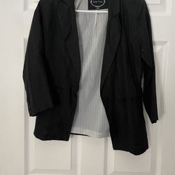 Love  Tree Black Blazer Size S