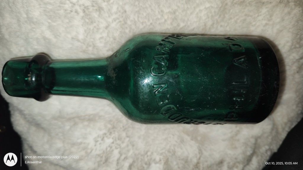 Pop Bottle Vintage 1890 Mcgrudden Campbell And Co