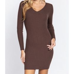Brown Dress New