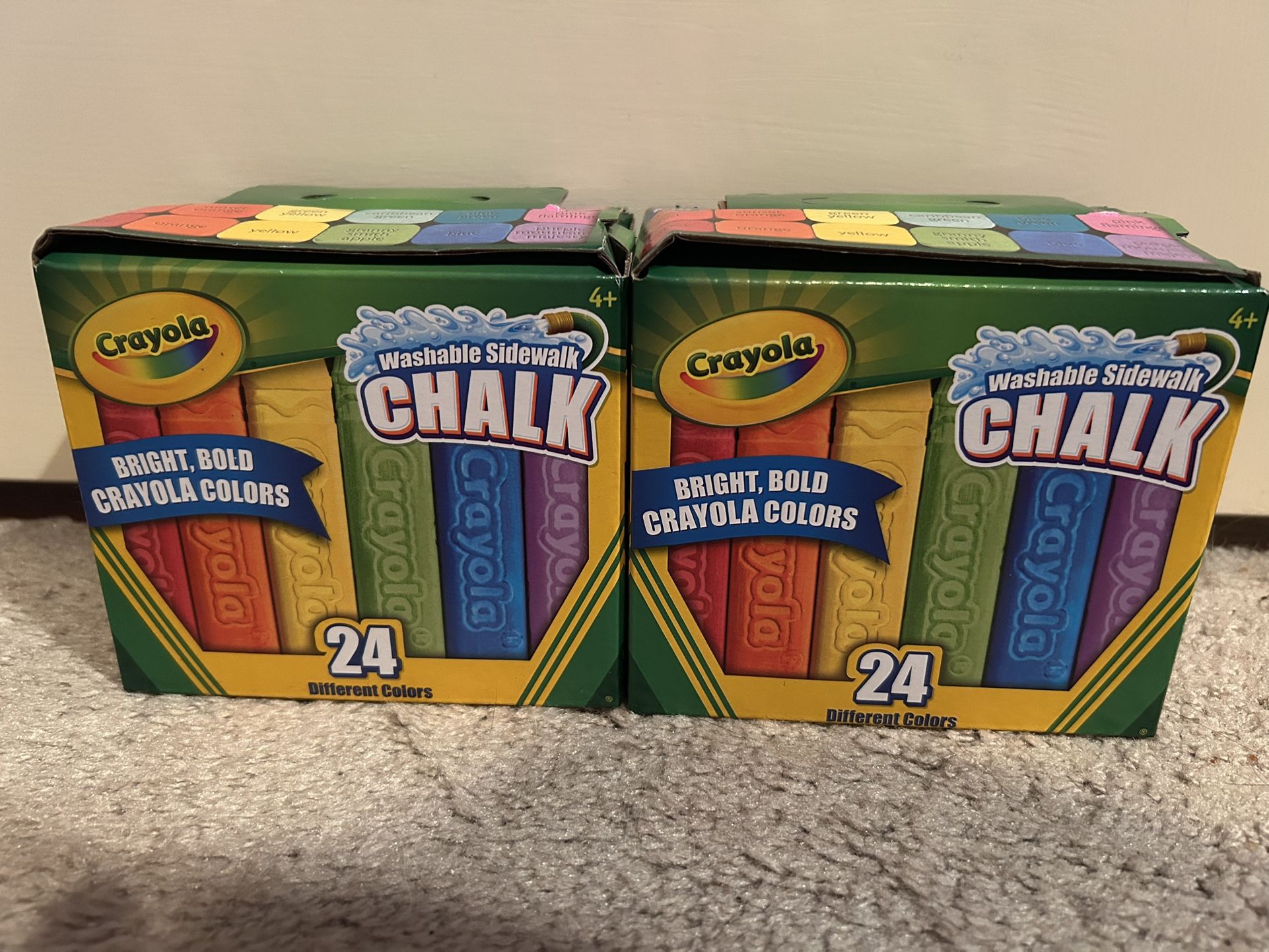 Cray24CT Sidewalk Chalk, Pack of 2