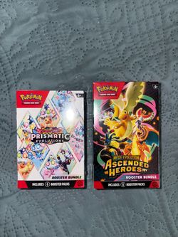 Ascended Heroes & Prismatic Evolutions Booster Bundles