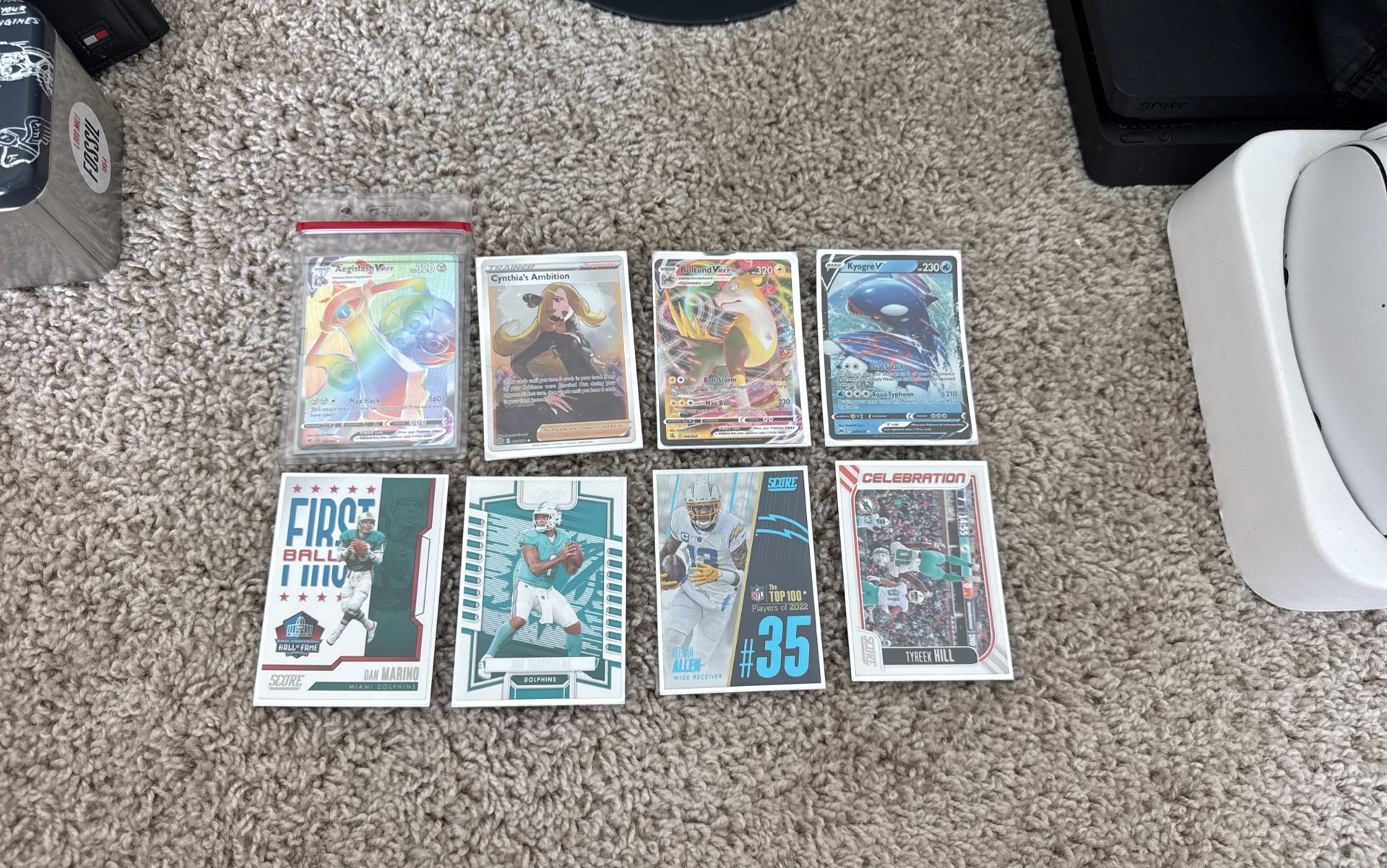 Pokémon’ Card And Football Cards