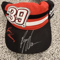 Ryan Newman #39 Autographed New Quicken Loans Chase Authentics Hat With COA
