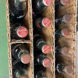 Coca-cola Vintage Soda Glass Bottles Lot - All 16 Bottles For $20