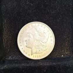 1921 US MORGAN SILVER DOLLAR 1 0Z SILVER COIN 
