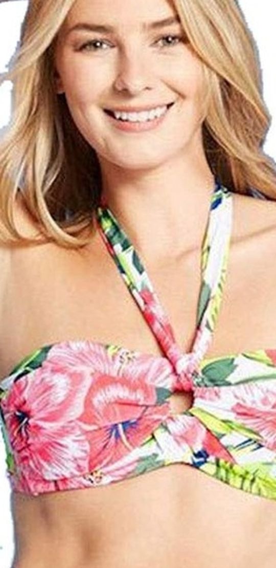 Women's Shirred High Coverage High Waist Bikini Bottom And Top