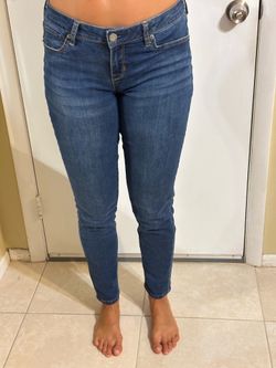Jegging Dark Wash Denim Skinny Jeans Size 8 Long⁠