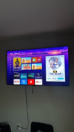 65in TCL Roku TV