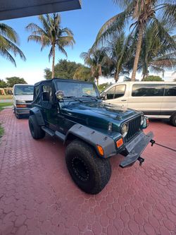 1996 Jeep (Green)