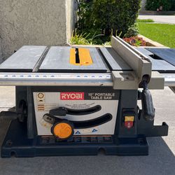 Ryobi Table Saw Excellent Condition  $100 OBO