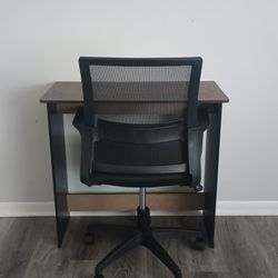 🪑 Study Desk + Office Chair Set – Sturdy & Comfortable | $50