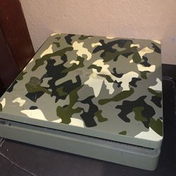 PlayStation 4 Slim PS4 Video Game Console System Camp Call Of Duty Edition Cod World War II 2