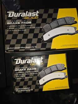 Front and Rear Break Pads for a 2017 Audi A6