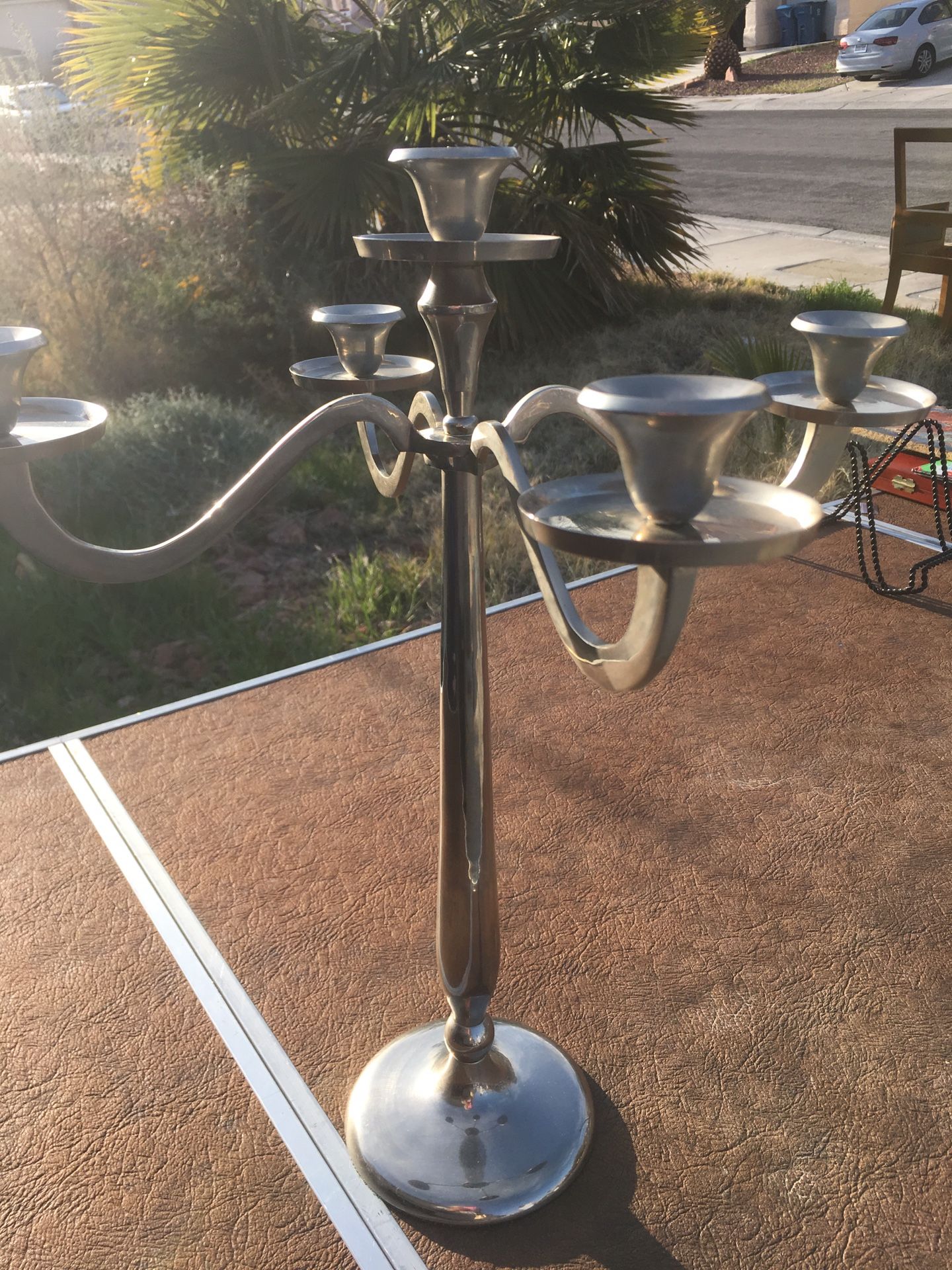 Candelabra stainless steel