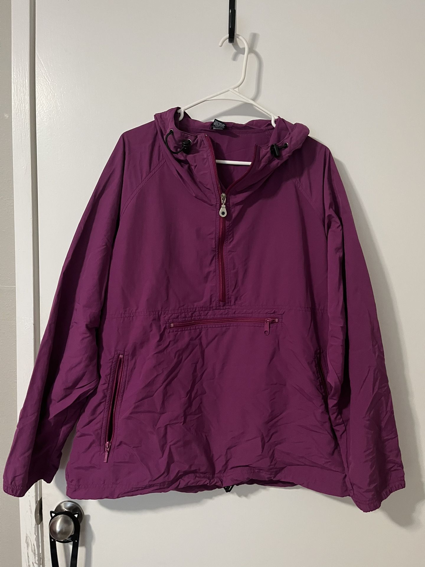 Lands’ End Pullover Windbreaker/Anorak - Size L