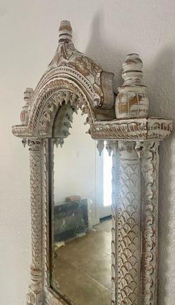 Hand Carved Wall mirror