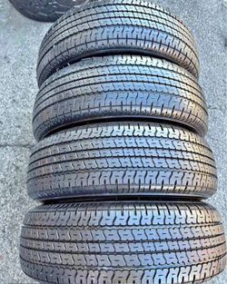 225/75/15 Goodyear vendo un set de llantas usadas excelente condiciones de vida las 4 ✅🤩I am selling a set of used tires, all 4 in excellent living c