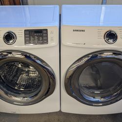 Samsung Washer And Gas Dryer. Could Deliver