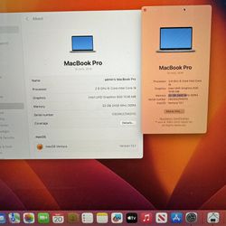 Macbook Pro 2018 32 gb i9 