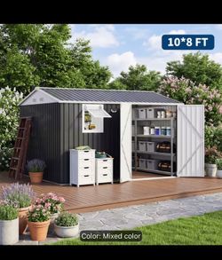 Brand new shed with window 10x8