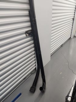 Ladder and Leaf attachment for gutter cleaning