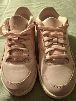 Nike Flight Court  (GS) Size 6.5 Y (8 Womens) Pink Foam/Sail Muslin (No Lid)