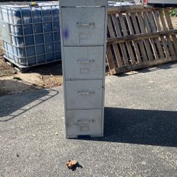 Filing Cabinet And Paint Gun And Sander