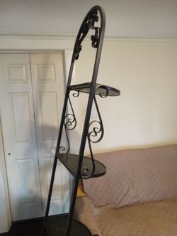 TALL Metal Leaning SHELF