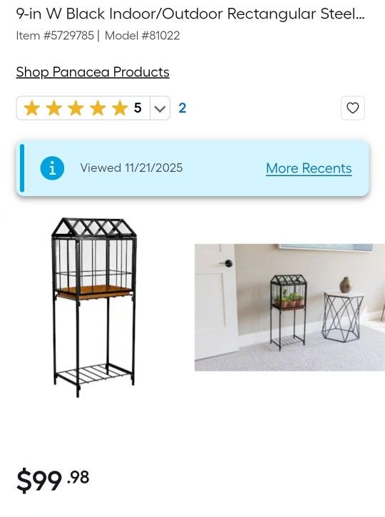 Terrarium Plant Stand - Terrario