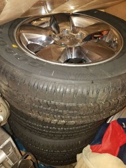 20'S RAM NEW tires ans rims