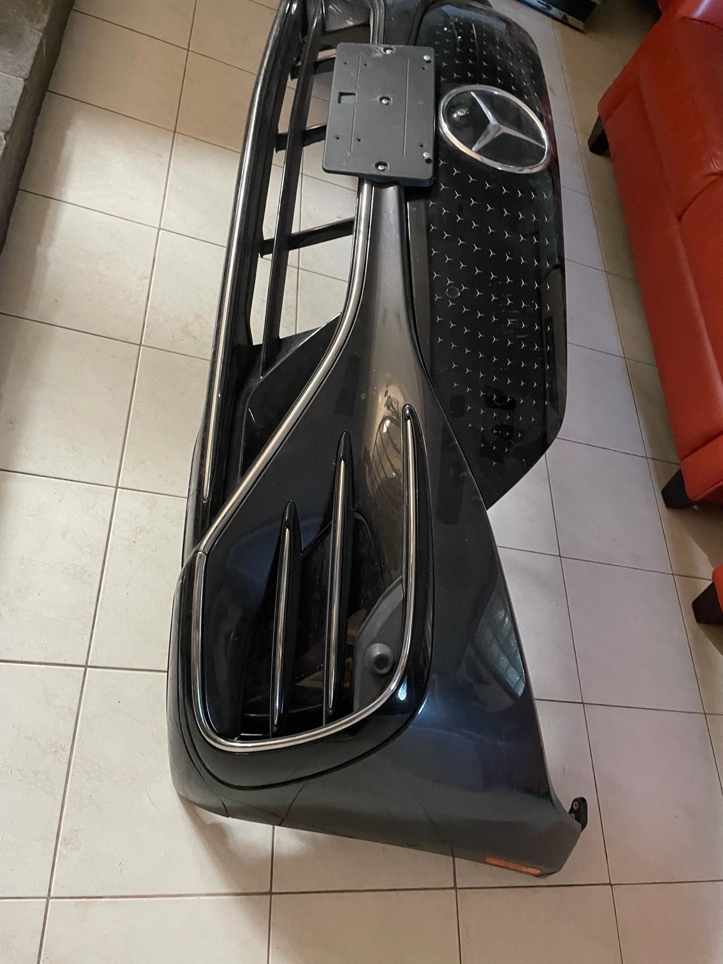 2023 Mercedes EOS compete front bumper
