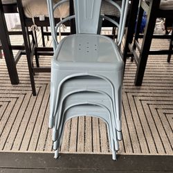 Metal Dinning Chairs