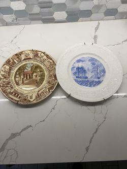 Constellation & L insurgent plate and La Vita Old Spanish Village San Antonio 1951