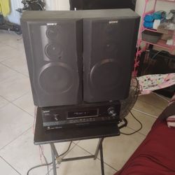 Sony Sound Digital Audio/Video Control Center. Speakers Included 