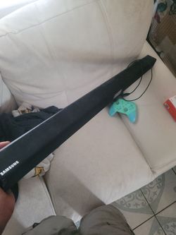 Samsung soundbar all in one works loud