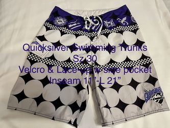 Quicksilver Swimming Trunks Size 30