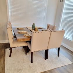 Dinning Table Set ASHLEY Furniture COMPLETE