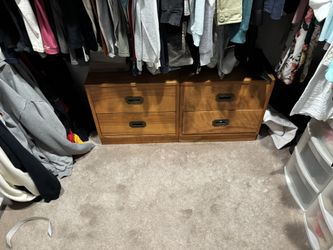 Matching Set of Wooden Drawers – $60 (for both)
