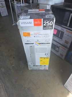 VISSANI - SMART PORTABLE AIR CONDITIONER- 6000 BTU-  250 SQ FT