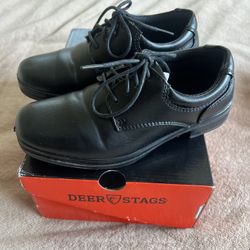 Boys Black Dress Shoes 