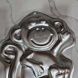 Wilton Cake Pan Monkey