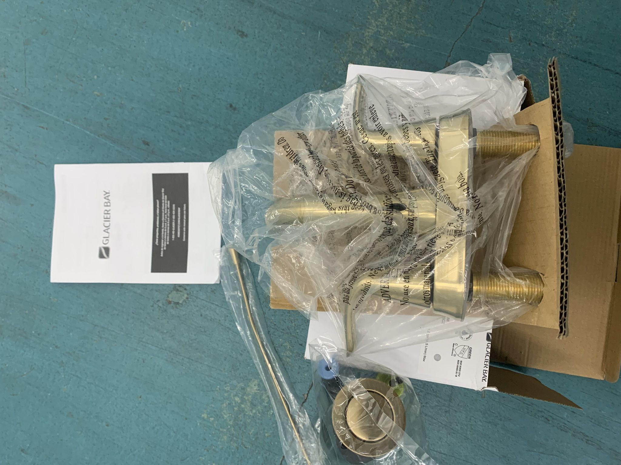 Glacier Bay Bathroom Faucet 