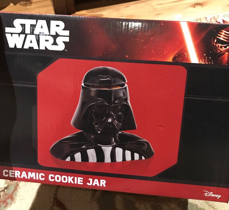 Star Wars Darth Vader Ceramic Cookie Jar