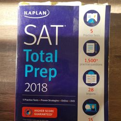 SAT Total Prep Kaplan Book